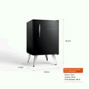 Ver imagem 4 de Frigobar Brastemp Retrô 76 Litros Classic Black - Bra08he 220v