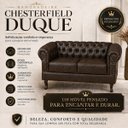 Ver imagem 6 de Namoradeira Chesterfield Duque 2 Lugares em Couríssimo Whisky