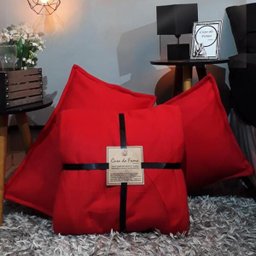 COBERTOR SOLTEIRO KING DUPLO SOFT MAIS DUAS FRONHAS VERMELHO - 6
