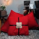 Ver imagem 6 de Cobertor Solteiro King Duplo Soft Mais Duas Fronhas Vermelho