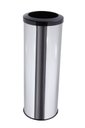 Ver imagem 1 de Lixeira Aço Inox 30 Litros Com Aro Plástico Área Gourmet Cozinha - Preto