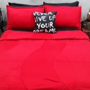 Ver imagem 3 de COBERTOR SOLTEIRO DUPLO SOFT MAIS DUAS FRONHAS SOFT VERMELHO