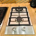 Ver imagem 3 de Cooktop 2 Bocas Cozinha Profissional em Aço Inox Fogão de Mesa a Gás Cozix