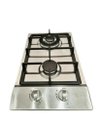 Ver imagem 1 de Cooktop 2 Bocas Cozinha Profissional em Aço Inox Fogão de Mesa a Gás Cozix
