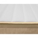 Ver imagem 3 de Cama Box com Colchão Solteiro Poli D33 Solteirão Espuma Courino Branco Ortobom