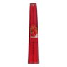 Kit 8 Vela Retorcida Natalina Enfeite Vermelho Festiva 20cm - 3