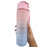 Garrafa com Horario Frase Motivacional Academia Esporte Treino Hidrataçao Agua Bolsa Trabalho Leva p - 2