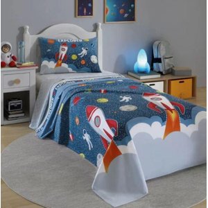 Jogo Cama Solteiro Kids Priori The Explore 130 Fios Dohler