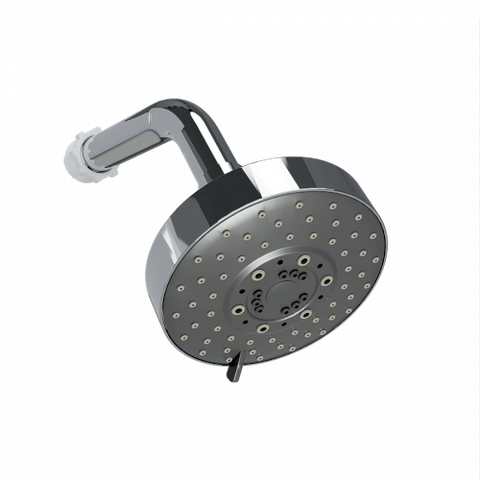 Chuveiro Articulado Redondo C/ Regulagem de Jato