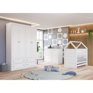 Dormitório Infantil Americano Branco - Henn