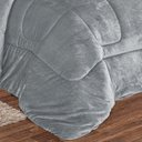 Ver imagem 3 de Coberdrom Apollo King Sherpa Pele de Carneiro + Manta Flannel 1 Peça - Cinza