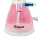 Ver imagem 4 de Ferro Passar Roupas a Vapor Passadeira Vertical 300ml 1350w Rosa 220v