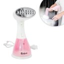 Ver imagem 1 de Ferro Passar Roupas a Vapor Passadeira Vertical 300ml 1350w Rosa 220v