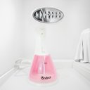 Ver imagem 3 de Ferro Passar Roupas a Vapor Passadeira Vertical 300ml 1350w Rosa 220v