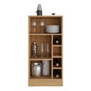 Ver imagem 5 de Bancada Balcão/mesa de Cozinha com Adega 1 Porta e Espelho Multimóveis Mp2248