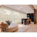 Ver imagem 2 de CORTINA PERSIANA ROLO TELA SOLAR 5% 0,40 Larg X 0,85 Alt:Bege