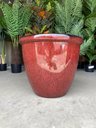 Ver imagem 4 de Vaso Decorativo para Plantas Grandes Auto Brilho para Sala (liso/terrracota)