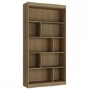 Ver imagem 2 de Estante para Livros 93 Cm Avelã Tx/avelã Tx Ho-2907 - Hecol Móveis