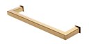 Ver imagem 1 de Porta Toalha Toalheiro de Rosto Banheiro 35cm em Aço Inox Dourado Linha Larissa Stainless