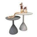 Ver imagem 1 de Conjunto Mesa Lateral Flare em Laca Lateral Flare Personal Art Design