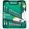 Jogo Chave Combinada Catraca Speedy 8 A 19mm 12 Peças Sata - 1