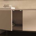 Ver imagem 2 de Rack Sala Fendi Moderno 184 cm Madeira TV 75 Cashmere 3 Portas Arto Idimex