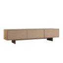 Ver imagem 5 de Rack Sala Fendi Moderno 184 cm Madeira TV 75 Cashmere 3 Portas Arto Idimex