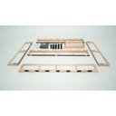 Ver imagem 7 de Cama Box Casal Padrão Desmontável Nb Suede Bege