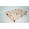 Cama Box Casal Padrão Desmontável Nb Suede Bege - 6