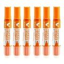 Ver imagem 1 de Pincel para Quadro Branco Recarregável Board Master Laranja 6 Unidades - Pilot