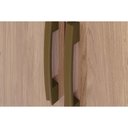 Ver imagem 6 de Guarda Roupa 3 Portas (2 C- Espelho) e 2 Gavetas C- Pés Açaí Da133 Branco-rosa - Henn
