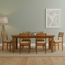 Ver imagem 5 de Kit 6 Cadeiras para Sala de Jantar em Madeira Maciça Diamante