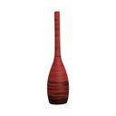 Ver imagem 1 de Vaso Decorativo de Cerâmica Garrafa Tulipa G Vermelho Vulcano Joelma Decorações