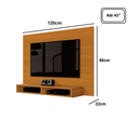 Ver imagem 2 de Painel para TV Fox Cedro - 43"