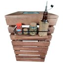 Ver imagem 6 de Porta Botijão de Gás Móvel Aparador para Cozinha + Porta Condimentos