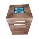 Ver imagem 5 de Porta Botijão de Gás Móvel Aparador para Cozinha + Porta Condimentos