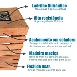Porta Botijão de Gás Móvel Aparador para Cozinha + Porta Condimentos - 2