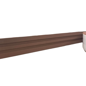 Moldura Roda Meio Eva Autocolante Sol 3,5cmx5mm 25 Metros - Marrom