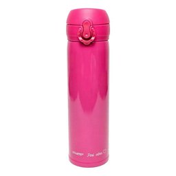 Kit Mochila Escolar Infantil Frozen 37389 e Garrafa de Água Térmica Pink Vibes 340ml Rosa - Dermiwil - 2