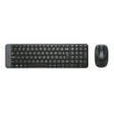 Ver imagem 1 de Kit Teclado e Mouse Logitech Mk220 Preto sem Fio 920-004431-c