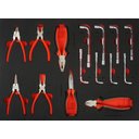 Ver imagem 2 de Carrinho de Ferramentas 266 Peças e 7 Gavetas Cromo Vanádio