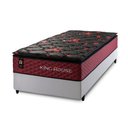 Ver imagem 3 de Conjunto Cama Box c/ Molas Ensacadas Toronto Vermelho Solteiro 88x188x66