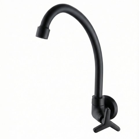Torneira para Cozinha 24,6cm x 8,7cm Tríade Preto Matte Meber Metais