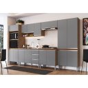 Ver imagem 1 de Cozinha Modulada 6 Peças Athena Freijó Cinza Megasul