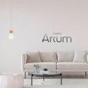 Ver imagem 2 de Luminária Pendente Arcum P Madeira E27 Decoração Moderno Pessego