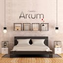 Ver imagem 4 de Luminária Pendente Arcum P Madeira E27 Decoração Moderno Preto