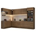 Ver imagem 3 de Armário de Cozinha Completa de Canto 499cm Rustic Stella Madesa 01