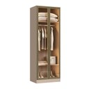 Ver imagem 1 de Guarda Roupa Modulado 2 Portas Reflecta Requinte 100% MDF