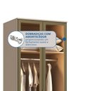 Ver imagem 6 de Guarda Roupa Modulado 2 Portas Reflecta Requinte 100% MDF