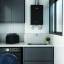 Ver imagem 2 de Aquecedor de Água a Gás Lorenzetti 15 Litros Lz 1600de-bk Preto Gn